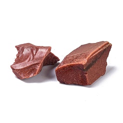 Rough Raw Synthetic Goldstone Bead&nbsp;G-C231-13