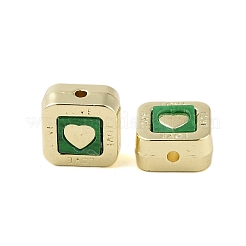Rack Plating Alloy with Acrylic Beads&nbsp;FIND-B037-01G-02