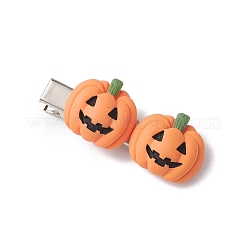 Pumpkin Iron Flat Alligator Hair Clips&nbsp;PHAR-JH00130