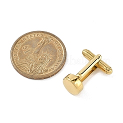 304 Stainless Steel Cufflinks&nbsp;AJEW-B031-03G