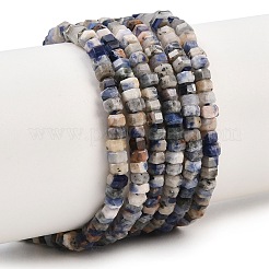 Natural Sodalite Beads Strands&nbsp;G-G345-C32-2x4mm