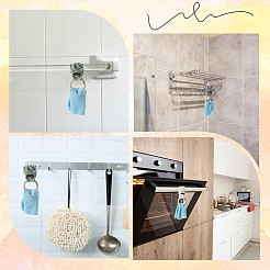 3Pcs 3 Colors Cotton Thread Weave Towel Rack&nbsp;AJEW-GF0011-75