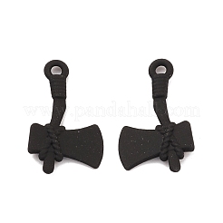 Spray Painted Alloy Pendants&nbsp;PALLOY-K003-11