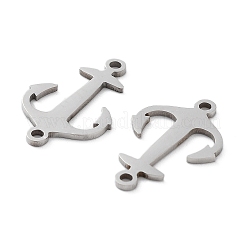 Non-Tarnish 201 Stainless Steel Connector Charms&nbsp;STAS-A090-24P