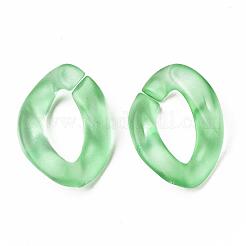 Transparent Acrylic Linking Rings&nbsp;OACR-S036-001A-K12