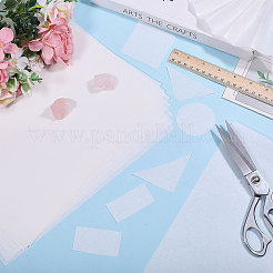紙PVCステッカー  DIY フォトアルバム日記スクラップブック装飾用  ホワイトスモーク  298x211x0.2mm&nbsp;DIY-WH0899-412