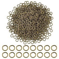 Iron Open Jump Rings&nbsp;IFIN-YW0001-41AB