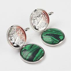 Natural & Synthetic Gemstone Pendants&nbsp;G-G910-B