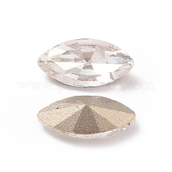 Glass Rhinestone Cabochons&nbsp;GGLA-P002-03C-09