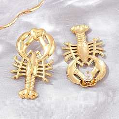304 Stainless Steel Stud Earrings for Women&nbsp;SA-B001-02G-A
