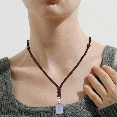 Rope Adjustable Necklaces Making&nbsp;MAK-WH0016-07A-1
