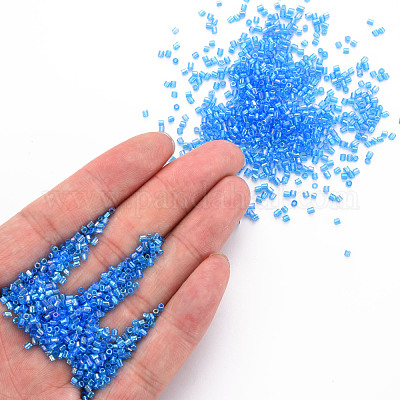 Glass Bugle Beads&nbsp;SEED-S032-10A-163B-1