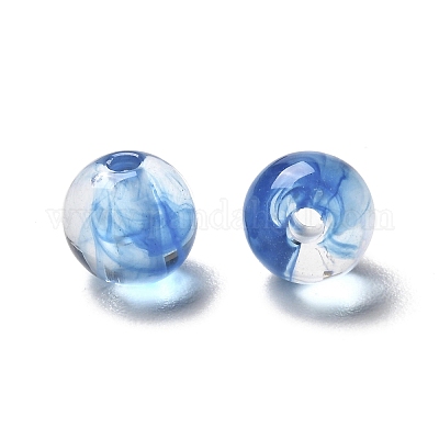 Imitation Jade Acrylic Beads&nbsp;MACR-G066-01M-1
