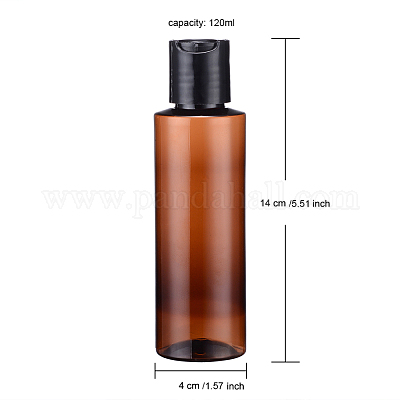 120ml Transparent PET Plastic Disc Top Cap Bottles&nbsp;MRMJ-WH0009-03A-120ml-1