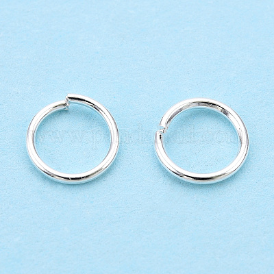 アイアンオープンジャンプリング  ラウンド  銀  21ゲージ  6x0.7mm  内径：4.5mm  約20000個/1000g&nbsp;IFIN-T019-6mm-S-1