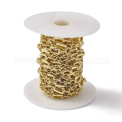 Brass Rectangle & Infinity Link Chains&nbsp;CHC-P010-18G-1