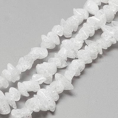 Natural Crackle Quartz Crystal Beads Strands&nbsp;G-R439-16B-1