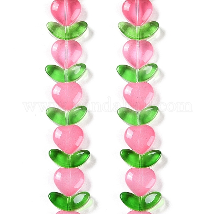 Transparent Glass Beads Strands GLAA-B021-04H-1