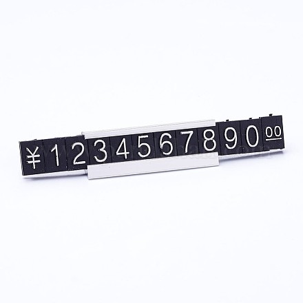 Plastic Number and Monetary Unit For Quoteprice ODIS-D017-1