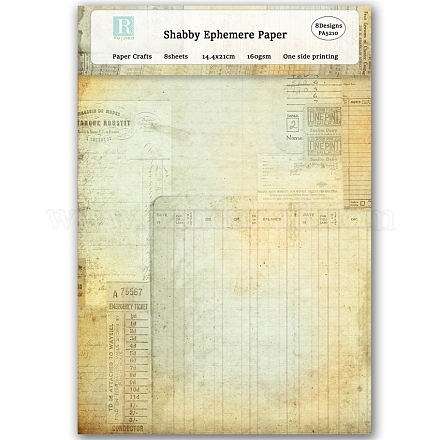 Wholesale 8pcs Scrapbook Paper - Pandahall.com