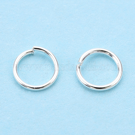 アイアンオープンジャンプリング  ラウンド  銀  21ゲージ  6x0.7mm  内径：4.5mm  約20000個/1000g&nbsp;IFIN-T019-6mm-S-1
