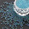 DIY Nail Art Decoration Mini Glass Beads, Tiny Caviar Nail Beads, AB Color Plated, Round, No Hole, Sky Blue, 2mm, about 450g/bag