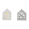 DIY Silicone Molds, Decoration Making, Resin Casting Molds, For UV Resin, Epoxy Resin Jewelry Making, House, 121x91x7mm