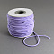 Round Elastic Cord, with Nylon Outside and Rubber Inside, Lilac, 2mm, about 43.74 yards(40m)/roll
