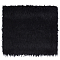 Polyester Fabric, Craft Supplies, Square, Black, 1000x300x1.5mm