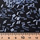 透明なガラスラッパビーズ  丸い穴  ライトブルー  3~8x2mm  穴：0.7mm  約450g /ポンド&nbsp;SEED-N005-001-C08-4