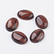 Natural Dyed & Heated Red Tiger Eye Flat Back Cabochons&nbsp;G-G741-22x30mm-13-1