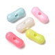 プラスチックビーズ  ライス  ミックスカラー  9.5x4mm  穴：1.5mm  約6250個/500g&nbsp;KY-Z003-14-1