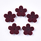 Flocky Acrylic Bead Caps&nbsp;OACR-T005-03-05-1