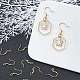 200Pcs Brass Earring Hooks&nbsp;KK-CN0001-35-5