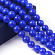 Painted Glass Round Bead Strands&nbsp;X-DGLA-S071-8mm-50-1