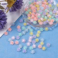 210Pcs 6 Colors Transparent Acrylic Beads&nbsp;TACR-SZ0001-18
