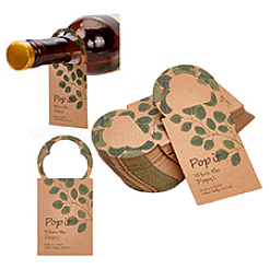 Paper Wine Glass Label&nbsp;AJEW-WH0009-98