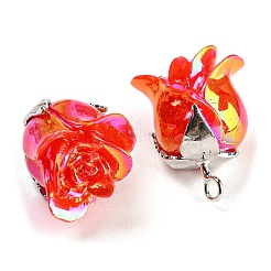 Opaque Resin Pendants&nbsp;RESI-K031-04B-G