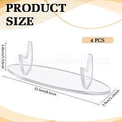 Acrylic Pen Holder Holder&nbsp;ODIS-WH0100-13