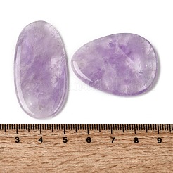 天然石アメジストペンダント  幾何学的なチャーム  混合図形  32~45x20~28x4〜  穴：1.2~3mm&nbsp;G-D365-02B-01