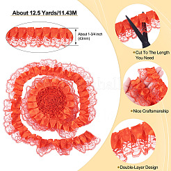 12.5 Yards Polyester Lace Ribbon&nbsp;OCOR-TA0003-85A
