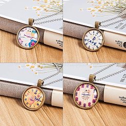 Printed Picture Glass Cabochons&nbsp;GGLA-PH0005-25mm-003