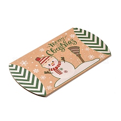 Christmas Theme Cardboard Candy Pillow Boxes&nbsp;CON-G017-02E
