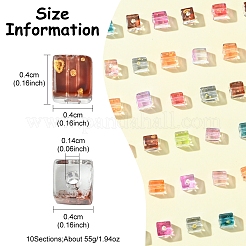 Spray Painted Glass Seed Beads&nbsp;SEED-FS0001-36
