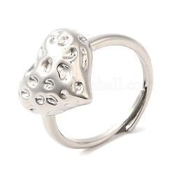 Rack Plating Brass Adjustable Ring for Women&nbsp;RJEW-Q770-28P