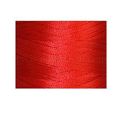 150d/2 tex35 ナイロンミシン糸  レッド  12x6.4cm  約2200m /ロール&nbsp;EW-E002-02