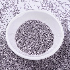 MIYUKIデリカビーズ  シリンダー  日本製シードビーズ  11/0  （db0419)亜鉛メッキほこりの多い蘭  1.3x1.6mm  穴：0.8mm  約2000個/10g&nbsp;X-SEED-J020-DB0419