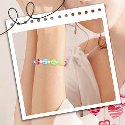 200Pcs 10 Colors Transparent Resin Beads&nbsp;RESI-SC0006-49