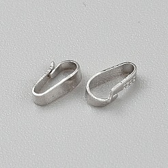 925 Sterling Silver Snap on Bails&nbsp;LS-STER-WH0062-008P-01