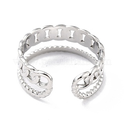 Tarnish Resistant 304 Stainless Steel Finger Rings&nbsp;RJEW-L102-34P